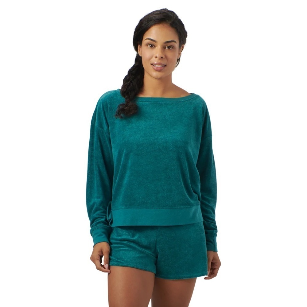 SeaDoo Teal Crew Terry Sweatshirt